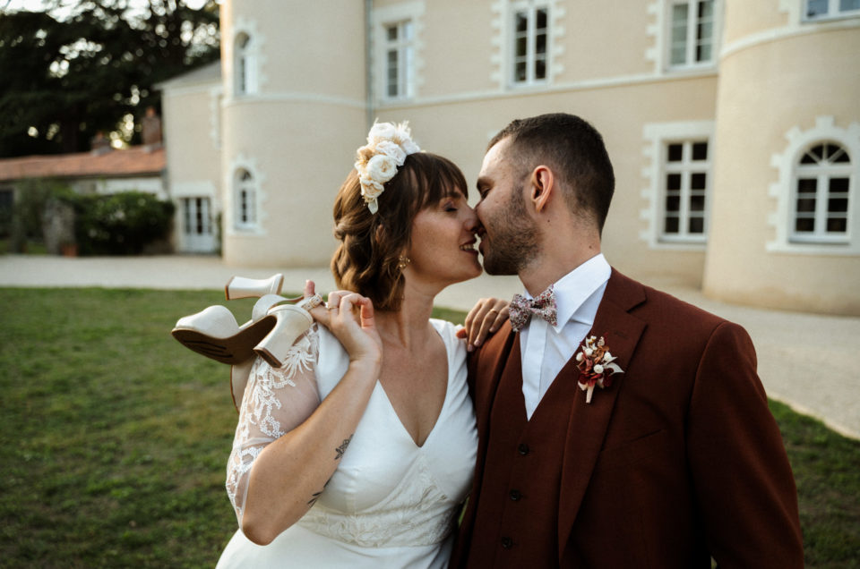 mariage original au domaine de la Mazure