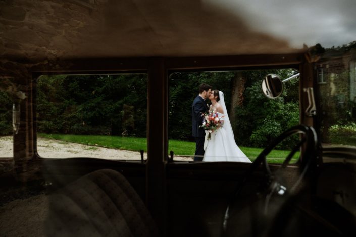 seance couple voiture mariage
