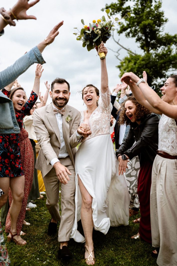 haie d'honneur cérémonie laïque