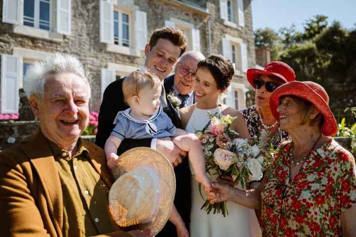 photos de groupe mariage