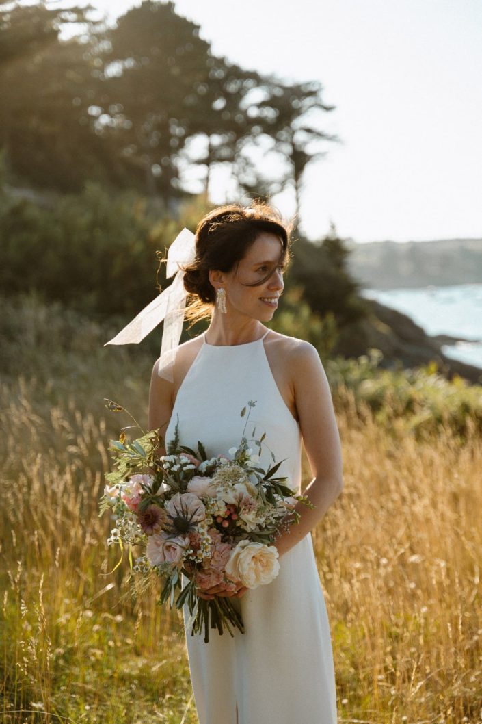 portrait de la mariée